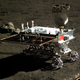 Imagen conceptual del rover chino en la Luna. Imagen: NAOC